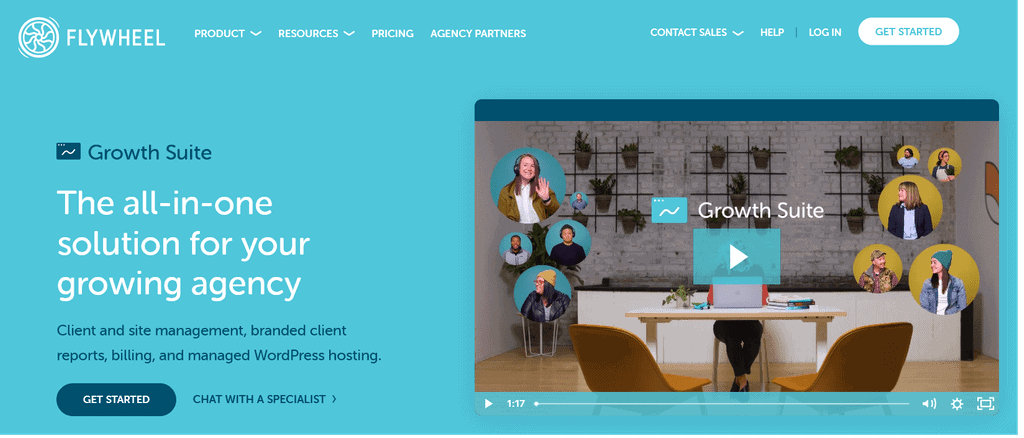 Flywheel Growth Suite Landing Page