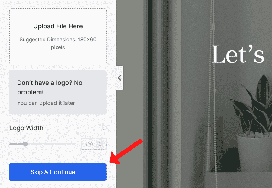 Upload Your Website Logo