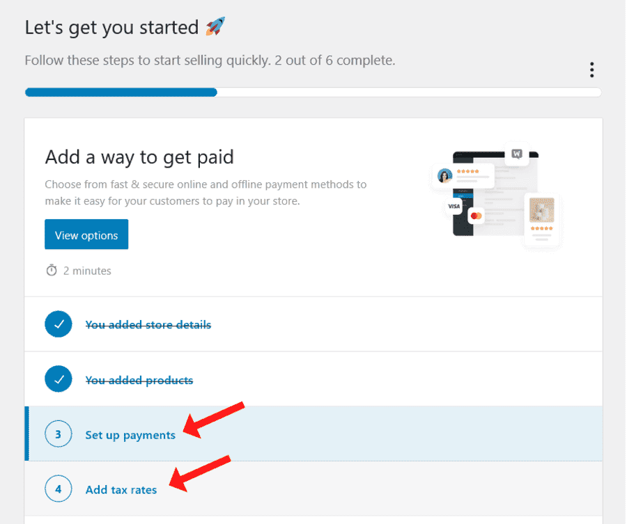WooCommerce Setup Wizard