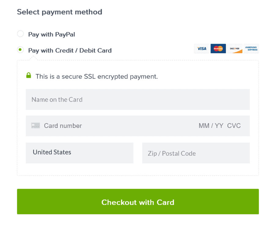 Astra Agency Bundle Checkout With Payment Information