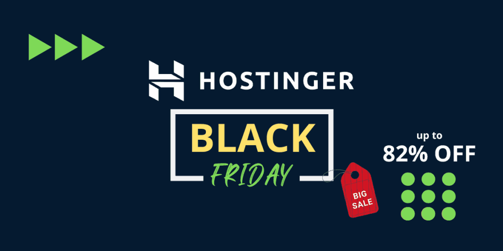 Hostinger Black Friday Deals