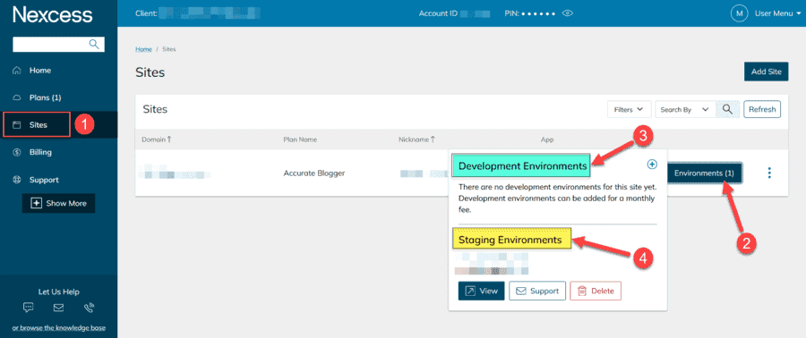 Nexcess Staging & Development Environments